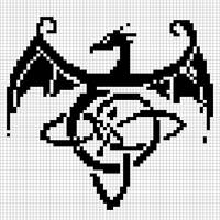 Copy of keltic dragon
