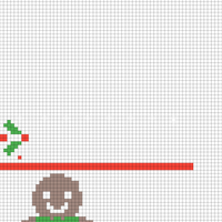 Gingerbread Man Christmas Stocking