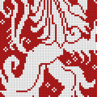Copy of heraldic lion
