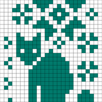 Cat Snowflake