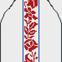 filet crochet back
