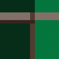 green colorblock