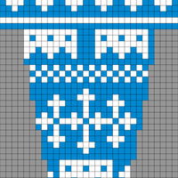 Knight sweater (neckline)