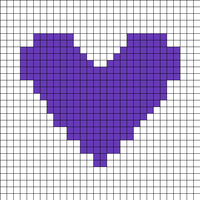 Heart washcloth