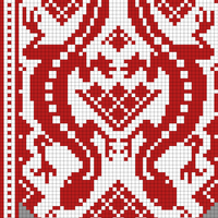 Mitten Reverse pattern