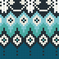 shield maiden - chart 2 yoke - mum 1 colorway