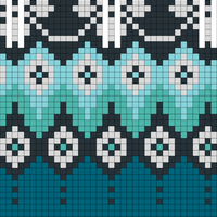 shield maiden - chart 2 yoke - mum 2 colorway