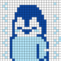 Copy of Penguin scarf pattern