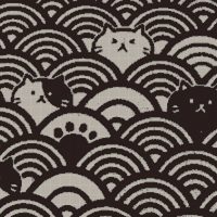 Japanese Art Wave and Cat Print Vintage Sweatshirt.jpg