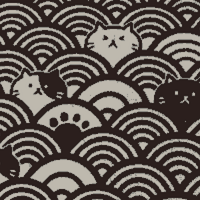 Japanese Art Wave and Cat Print Vintage Sweatshirt.jpg