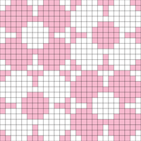 Mod flower pattern