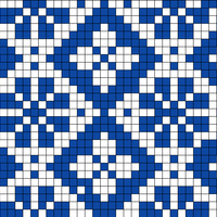 blue white sock