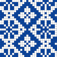 blue white sock