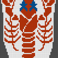 Rock Lobster Pattern Chart