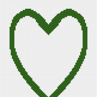 Cat heart small