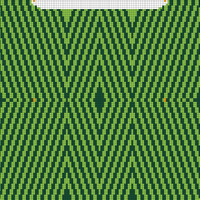 stripey diamond vest