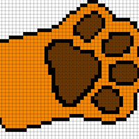 Cat paw