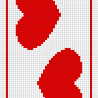 Hearts Double Knit