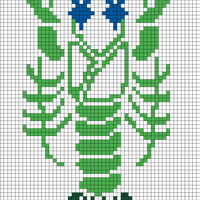 Copy of Rock Lobster Pattern Chart 2