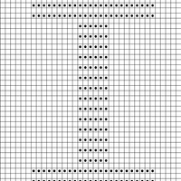 Letter I Charted