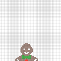 Copy of Gingerbread Man Christmas Stocking