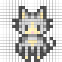 grey cat