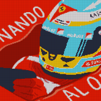 Fernando Alonso Tapestry