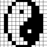 Cute yin yang