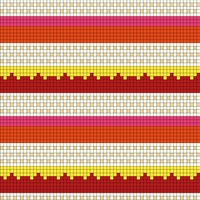 Steph Sok White/Zig Stripe
