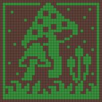Mushroom Washcloth