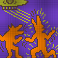 Keith Haring dog abduction