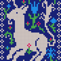 Copy of Copy of Copy of Copy of Unicorn intarsia