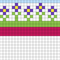 Baby Girl Motif