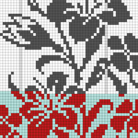 flower filet crochet