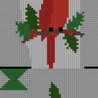 Border of Final Cardinal Stocking 