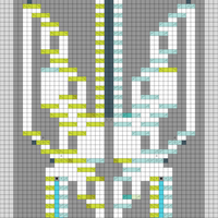 Purl In-Fill Wheat Chevron Plain Sword