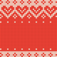 Copy of Sock border hearts