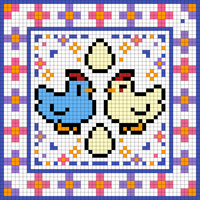 Stardew valley chicken pillow