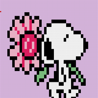 Copy of snoopy flower