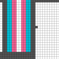 Trans Pride Flag mini