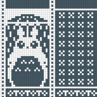 Totoro with "stars"