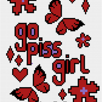 go piss girl