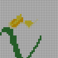 Daffodil left sleeve