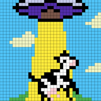Copy of Copy of Copy of Copy of Cow & UFO 2