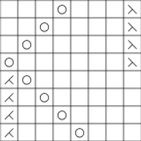 Barbara Walker's Scroll Pattern in the round