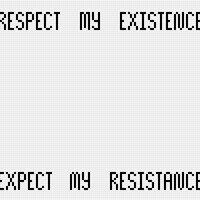 Expect my Resistance Ridiculous