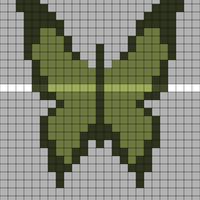 Copy of Green Butterfly