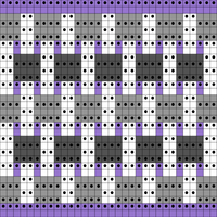 limited yarn ace w/ color holes pur
