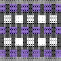unlimited yarn ace w/ color holes gray