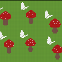 Mushroom booksleeve